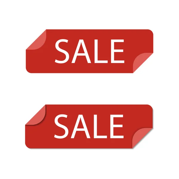 Sale Modern Label Promo — Stock Vector