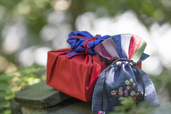 Κορεάτικη Παραδοσιακή Συσκευασία Δώρου Τυχερή Τσάντα — Φωτογραφία Αρχείου