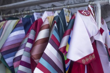 Kore geleneksel ipek elbisesi, Renkli Hanbok