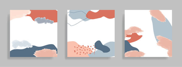 Modern abstract banner template. Great for social media posts, mobile apps, banners design, business cards, invitations, gift cards, flyers and brochures. Simple vector design. 