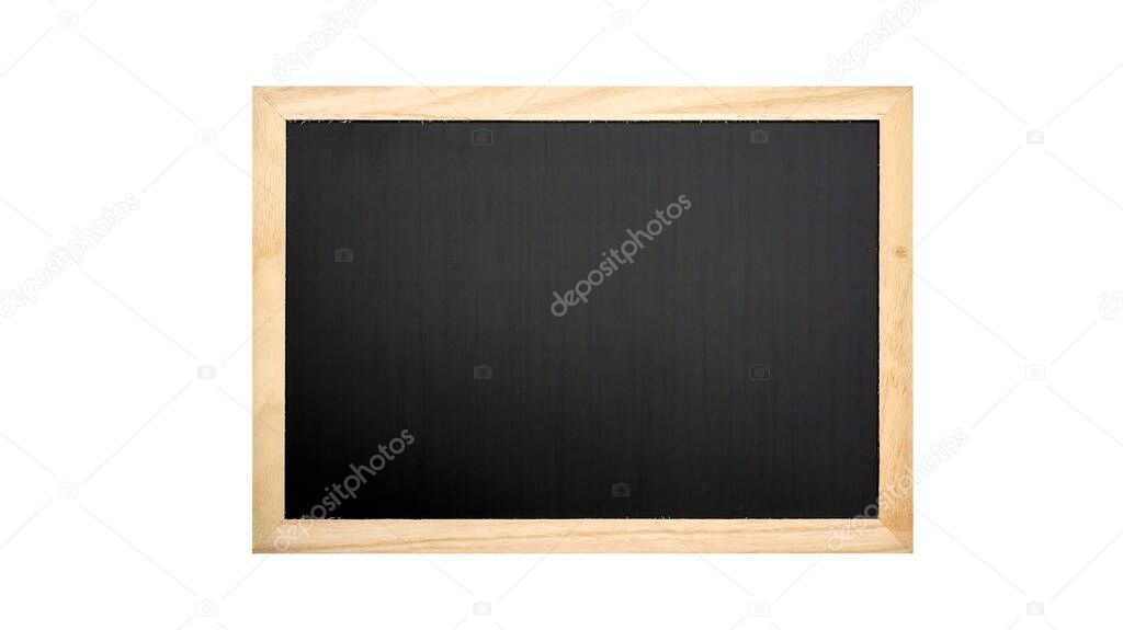 school blackboard on a white background.