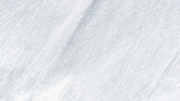 背景の白いクレープ紙 — ストック写真