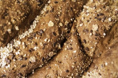 Dilimlenmiş ekmeğe yakın çekim