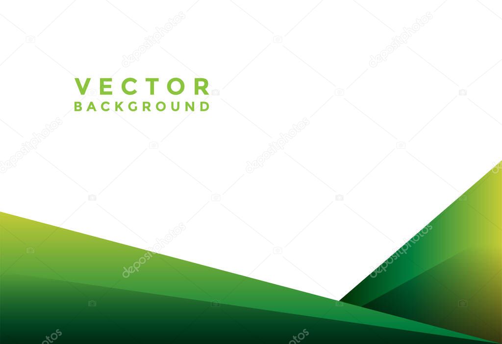 Green background vector illustration lighting effect graphic for text and message board design infographic