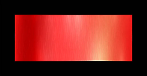 Красный Металл Текстура Фона Текстура Фольги Блестящий Металлический Стальной Градиентный — стоковый вектор