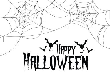 Mutlu Cadılar Bayramı 2020 vektör harfleri. Pankart için tatil mektupları. Mutlu Cadılar Bayramı posteri, tebrik kartı, parti davetiyesi. Vektör illüstrasyonu.