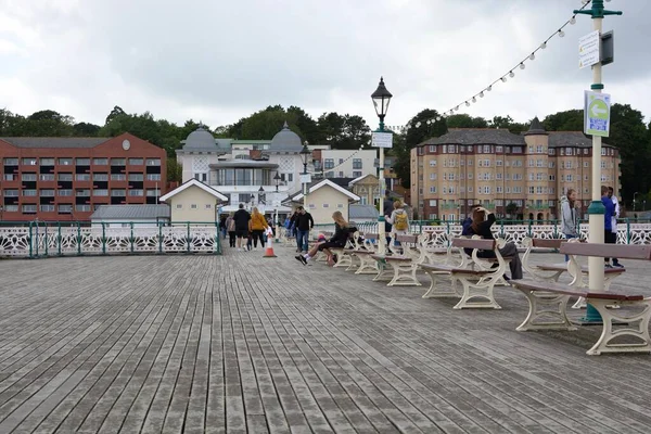 Penarth Cardiff Pays Galles Royaume Uni Juillet 2020 Après Des — Photo