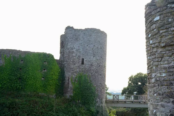 Abergavenny Monmouthshire Wales September 2020 White Castle Ett Historiskt Kulturarv — Stockfoto