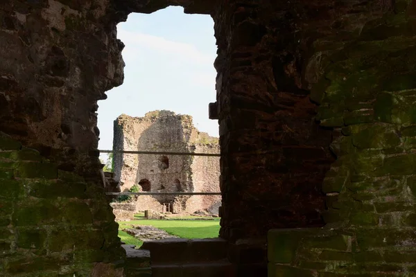 Abergavenny Monmouthshire Wales September 2020 White Castle Eine Historische Stätte — Stockfoto