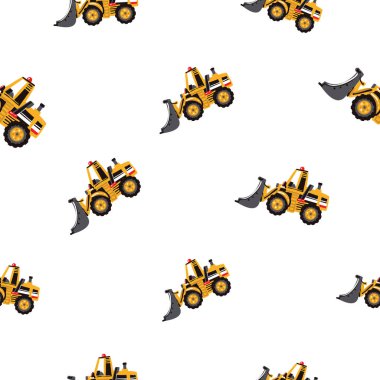 Beyaz arka planda kesintisiz endüstriyel desen