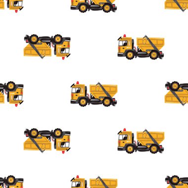 Beyaz arka planda kesintisiz endüstriyel desen