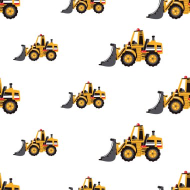 Beyaz arka planda kesintisiz endüstriyel desen