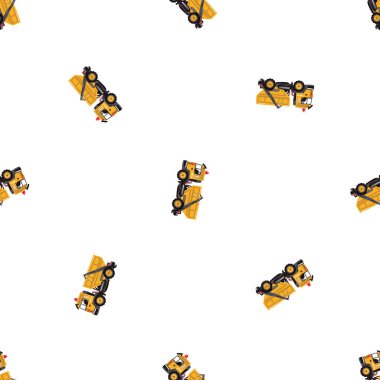 Beyaz arka planda kesintisiz endüstriyel desen