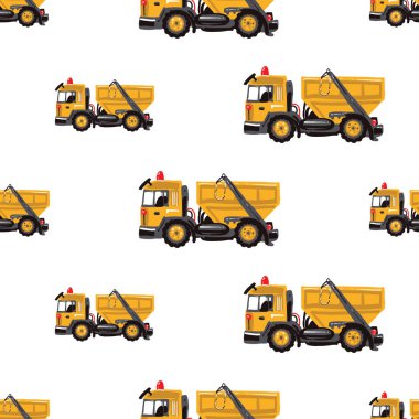 Beyaz arka planda kesintisiz endüstriyel desen