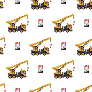 Beyaz arka planda kesintisiz endüstriyel desen