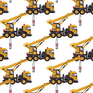 Beyaz arka planda kesintisiz endüstriyel desen