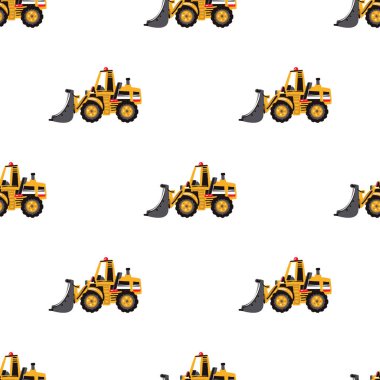 Beyaz arka planda kesintisiz endüstriyel desen