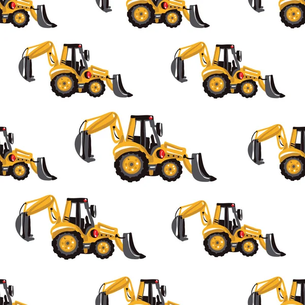 Beyaz arka planda kesintisiz endüstriyel desen