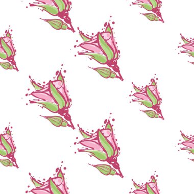 kesintisiz renk vektör desen