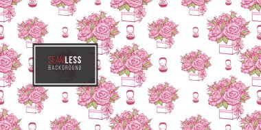 kesintisiz renk vektör desen