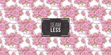 kesintisiz renk vektör desen