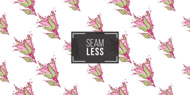 kesintisiz renk vektör desen