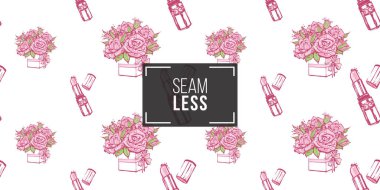 Renk vektör desen çizim