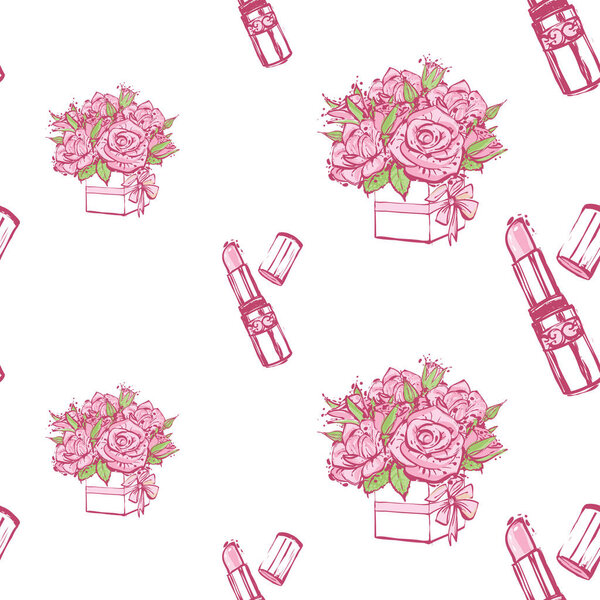 Бесшовный цветовой вектор
