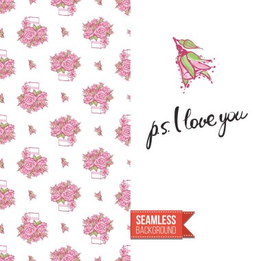 Renk vektör desen çizim