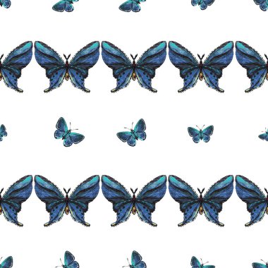 böcekler, vektör çizim ile beyaz arka plan