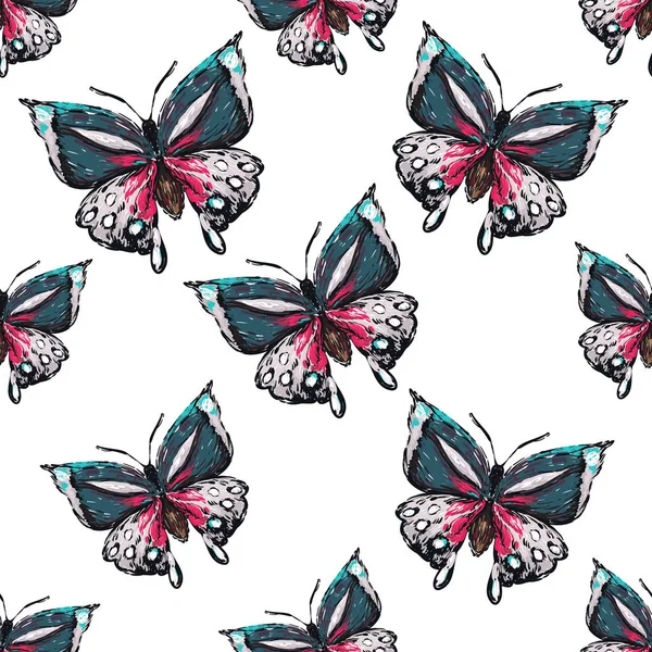 böcekler, vektör çizim ile beyaz arka plan