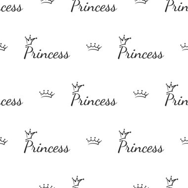 corona, vektör çizim ile Seamless modeli