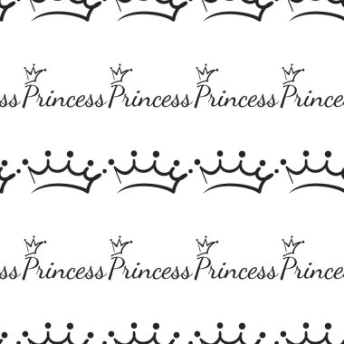 corona, vektör çizim ile Seamless modeli