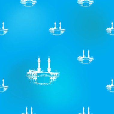 Müslüman tatil arka plan, vektör çizim