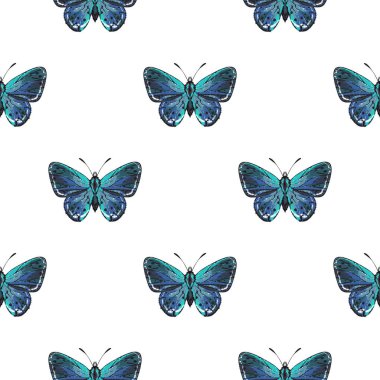 böcekler, vektör çizim ile beyaz arka plan