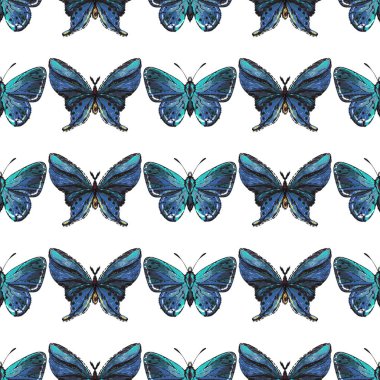 böcekler, vektör çizim ile beyaz arka plan