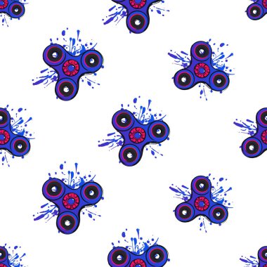 vektör topluca spinners çizim