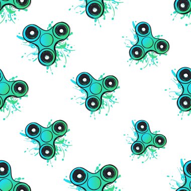 vektör topluca spinners çizim