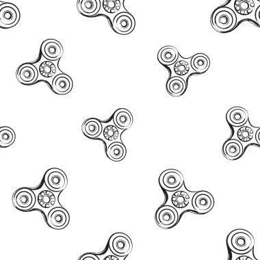 vektör topluca spinners çizim