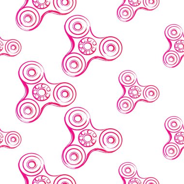 vektör topluca spinners çizim