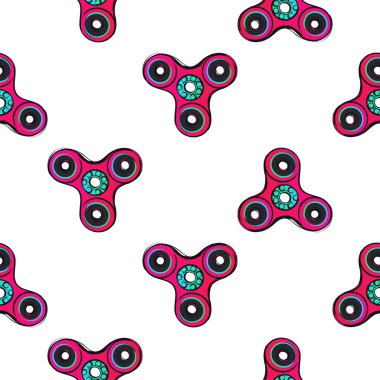 vektör topluca spinners çizim