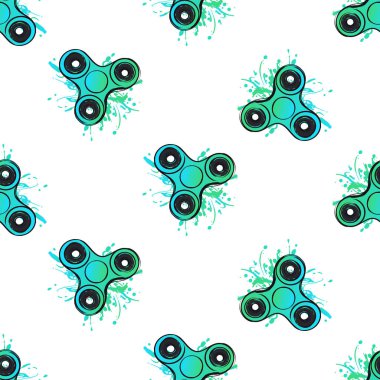 vektör topluca spinners çizim