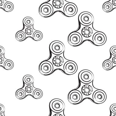 vektör topluca spinners çizim