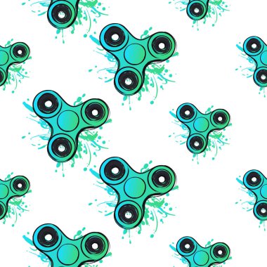 vektör topluca spinners çizim