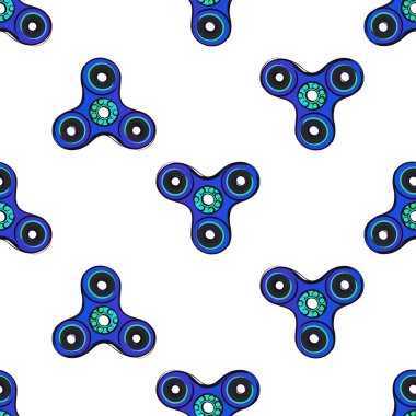 vektör topluca spinners çizim