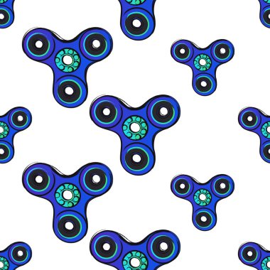 vektör topluca spinners çizim