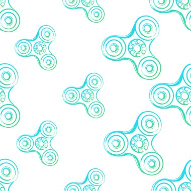 vektör topluca spinners çizim