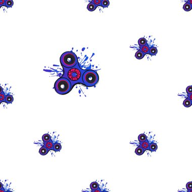 vektör topluca spinners çizim