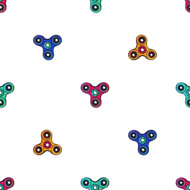 vektör topluca spinners çizim