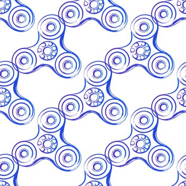 vektör topluca spinners çizim